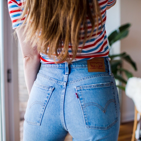 Levi's Denim - Levi’s Light Wash Wedgie Fit Straight Jeans